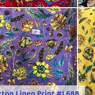 Cotton Linen Print No. 20